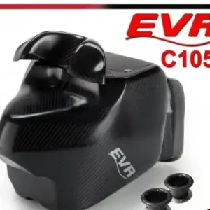 EVR anglies pluošto oro filtro dėžės komplektas su filtru ir įsiurbimo piltuvais – Ducati Hypermotard 796 / 1100