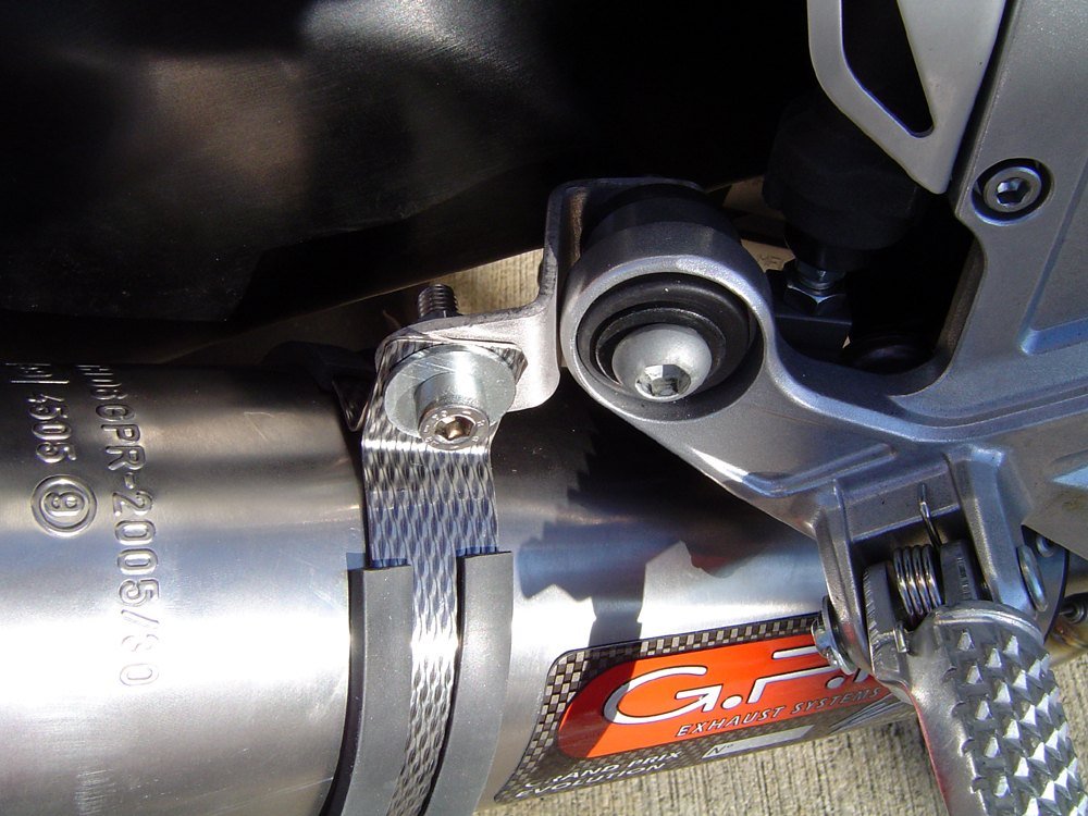 GPR Furore juodas duslintuvas (lenktyninis) – Honda CBR 1000 RR 2008–2011 – nuotrauka 2