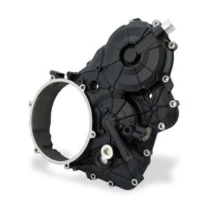 CNC Racing juoda sankabos dangtelio apsauga – Ducati Diavel V4 2023–2024 / Ducati Multistrada V4 Pikes Peak 2022–2023 ir kt.