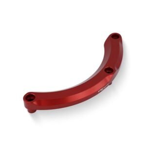 CNC Racing raudona sankabos dangtelio apsauga – Ducati 848 2008–2010 / Ducati 848 Evo 2011–2013 ir kt.