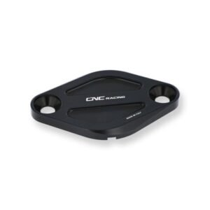 CNC Racing juoda variklio dangtelio apsauga – Ducati Diavel V4 2023–2024 / Ducati Multistrada V4 2021–2024 ir kt.