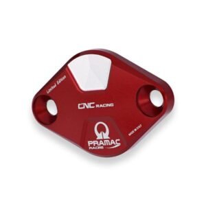 CNC Racing Pramac raudona variklio dangtelio apsauga – Ducati Diavel V4 2023–2024 / Ducati Multistrada V4 2021–2024 ir kt.
