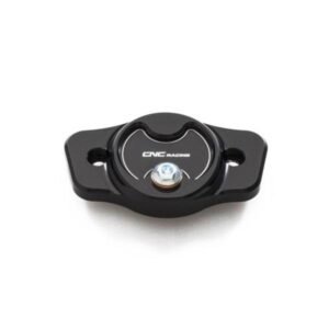 CNC Racing juoda variklio dangtelio apsauga – Ducati Hypermotard 1100 2008–2009 / Ducati Hypermotard 1100 Evo 2010–2012 ir kt.