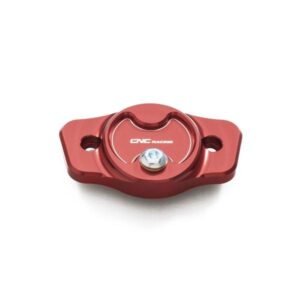 CNC Racing raudona variklio dangtelio apsauga – Ducati Hypermotard 1100 2008–2009 / Ducati Hypermotard 1100 Evo SP 2010–2012 ir kt.