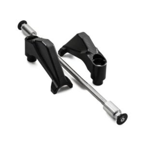 CNC Racing juodi rėmo slankikliai – Ducati Multistrada 1200 2010–2012 / Ducati Multistrada 1200 S 2010 ir kt.
