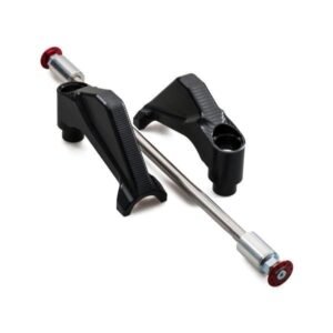 CNC Racing raudoni rėmo slankikliai – Ducati Multistrada 1200 S 2010 / Ducati Multistrada 1200 2010–2012 ir kt.