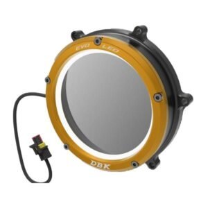 DBK Special Parts EVO LED juoda sankabos dangtelio apsauga – Ducati Panigale 1199 2012–2014 / Ducati Panigale 1199 S 2012–2014 / Ducati Panigale 1199 R 2013–2014