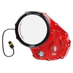 DBK Special Parts juoda sankabos dangtelio apsauga – Ducati 848 2008–2010 / Ducati 848 Evo 2011–2013 ir kt.