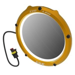 DBK Special Parts auksinis variklio dangtelių apsaugų komplektas – Ducati 848 2008–2010 / Ducati 848 Evo 2011–2013 ir kt.