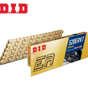 D.I.D. ERV7 520 žingsnio auksinė racing grandinė, 120 narelių