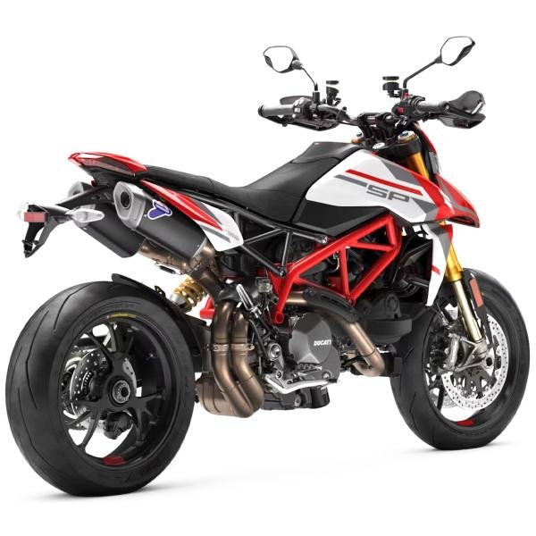 Termignoni juodas titaninis duslintuvas (homologuotas) – Ducati Hypermotard 950 2019–2023 – nuotrauka 4
