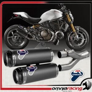 Termignoni D158 karboninis duslintuvas (lenktyninis) – Ducati Monster 1200 S 2017–2020