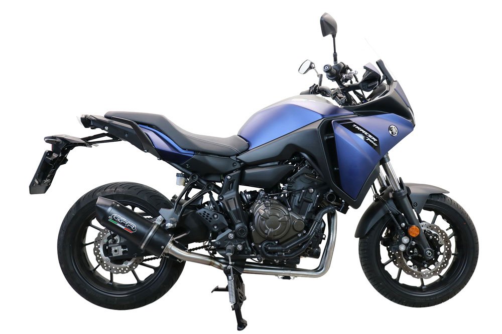 GPR Furore juoda pilna išmetimo sistema (lenktyninė) – Yamaha Tracer 7 GT 2021–2024 – nuotrauka 2
