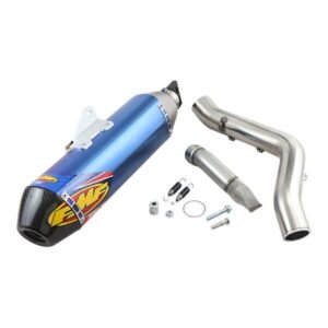 FMF Factory 4.1 mėlynas titaninis duslintuvas (lenktyninis) – Yamaha YFZ 450 R / YFZ 450 X