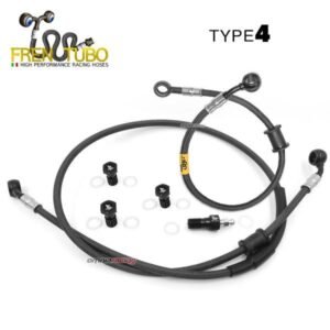 Fren Tubo Frentubo Type 4 karboninis stabdžių žarnelių komplektas – Yamaha MT 10 SP 2017–2020 / Yamaha MT 10 2016–2020