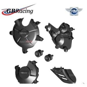 GBRacing variklio dangtelių apsaugų komplektas – Kawasaki Ninja ZX 6R 2007–2008
