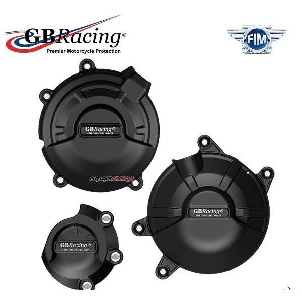 GBRacing variklio dangtelių apsaugų komplektas – Honda CBR 500 R 2019–2023 / Honda CB 500 F 2019–2023