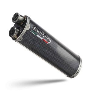 GPR satininis Dual Poppy plieno duslintuvų pora (homologuota) – Ducati Multistrada V4 Rally 2023–2024