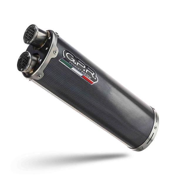 GPR satininis Dual Poppy plieno duslintuvų pora (homologuota) – Yamaha Tenere 700 2019–2020