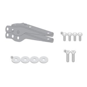 Givi Monokey Monolock galinės dėžės laikiklis – Kawasaki Ninja 300 2013–2018