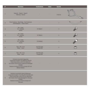 Givi Monokey Retro Fit šoniniai dėžių laikikliai – Honda NC 750 S 2014–2015 / Honda NC 700 X 2012–2013 / Honda NC 700 S 2012–2013 / Honda NC 750 X 2014–2015