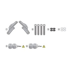 Givi Monokey Monolock galinės dėžės laikiklis – Triumph Tiger 900 2020–2022