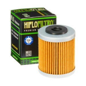 Hiflofiltro HF651 alyvos filtras ir pakuotė