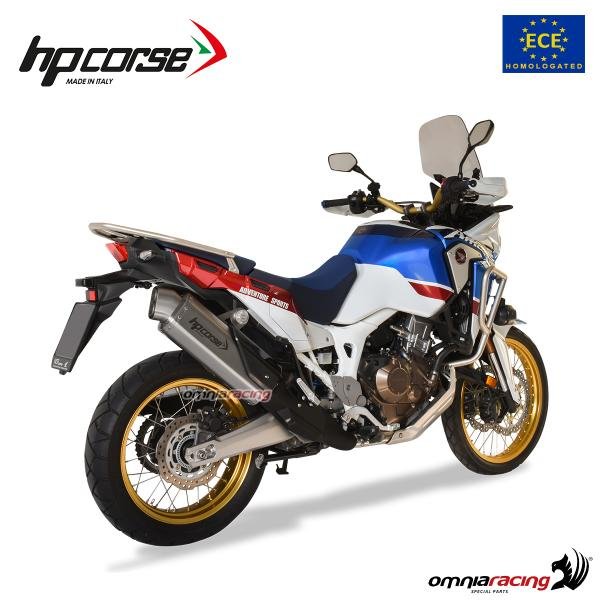 Hp Corse 4-Track R titaninis duslintuvas (homologuotas) – Honda Africa Twin 1000 2016–2019 – nuotrauka 3