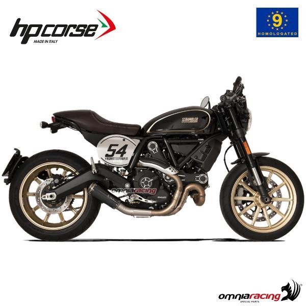Hp Corse GP07 juodas duslintuvas (homologuotas) – Ducati Scrambler 2015–2020 – nuotrauka 3