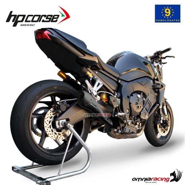Hp Corse Hydroform juodas duslintuvas (homologuotas) – Yamaha FZ1 Fazer 2006–2016 / FZ1 2006–2016 – nuotrauka 2