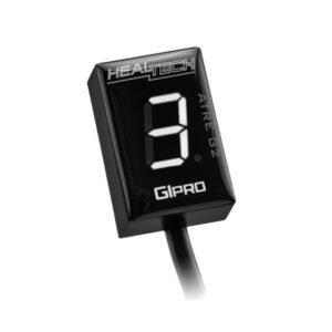 HealTech GiPro DT baltas pavarų indikatorius – Kawasaki ER 4N 2011–2013 / Kawasaki ER 6F 2006–2011 ir kt.