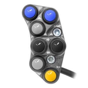 Jetprime kairysis titaninis vairo mygtukų blokas – Ducati 1098 2007–2008 / Ducati 1098 R 2008–2009 ir kt.