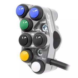 Jetprime kairysis titaninis vairo mygtukų blokas – Kawasaki Ninja ZX 10RR 2021 / Kawasaki Ninja ZX 10RR 2023 / Kawasaki Ninja ZX 10R 2021–2024