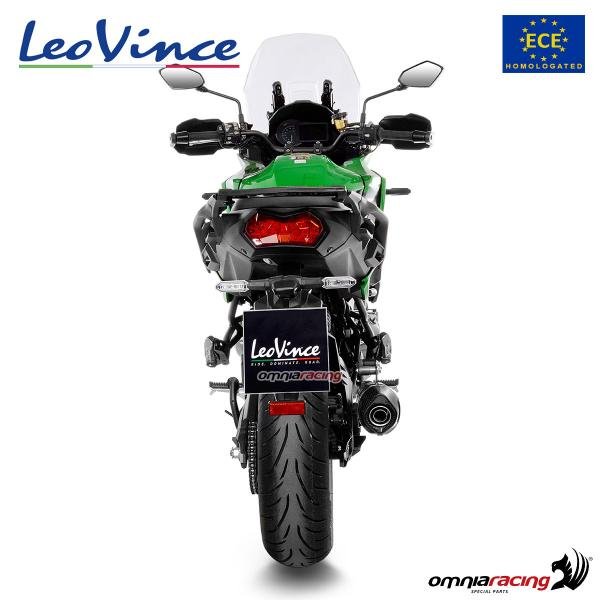 LeoVince plieno duslintuvas (homologuotas) – Kawasaki Versys 1000 2019–2024 – nuotrauka 2