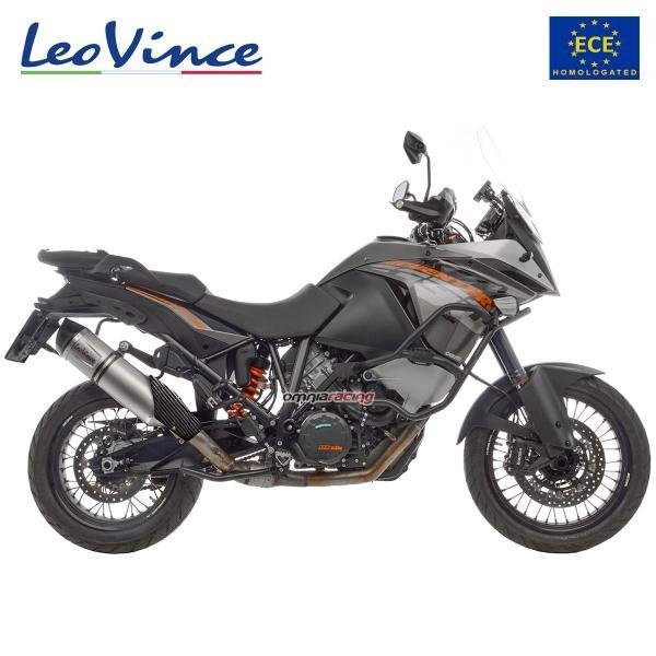 LeoVince One Evo plieno duslintuvas (homologuotas) – KTM 1190 Adventure R 2013–2016 / 1190 Adventure 2013–2016 - Image 3
