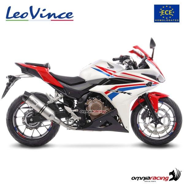 LeoVince One Evo plieno duslintuvas (homologuotas) – Honda CBR 500 R 2016–2018 – nuotrauka 3