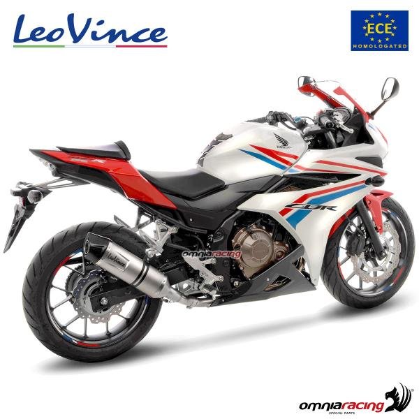 LeoVince One Evo plieno duslintuvas (homologuotas) – Honda CBR 500 R 2016–2018 – nuotrauka 2