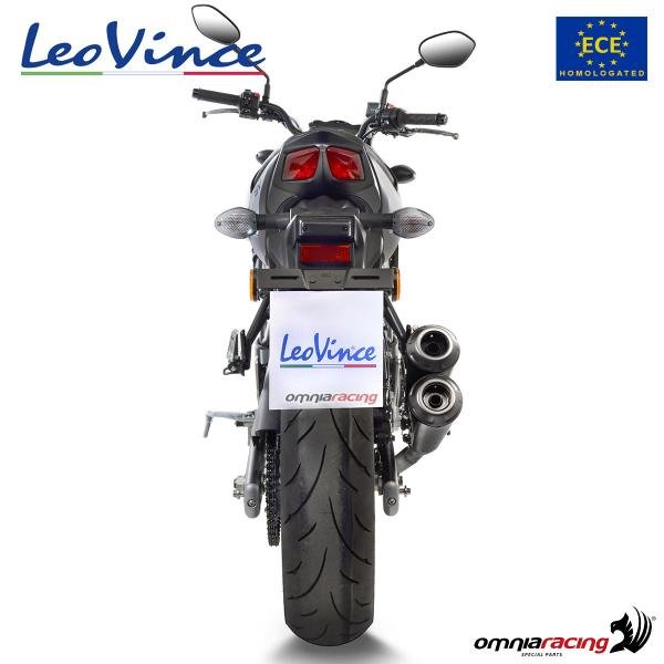 LeoVince GP Duals plieno duslintuvas (homologuotas) – Suzuki SV 650 / SV 650 X 2016–2024 – nuotrauka 4