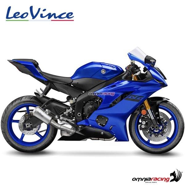 LeoVince LV10 duslintuvas (lenktyninis) – Yamaha R6 2006–2021 – nuotrauka 4