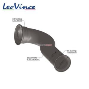 LeoVince išmetimo kolektorius / jungiamasis vamzdis (lenktyninis) – Husqvarna Svartpilen 401 2018–2019
