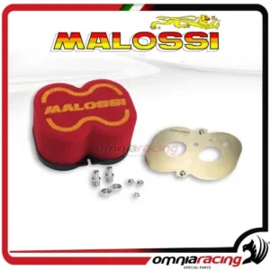 Malossi E19 raudonas oro filtras – Yamaha TMAX 530 2012–2016 (tik su Malossi droselio korpusu)