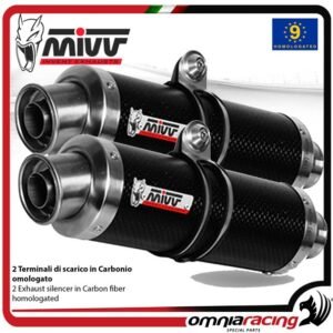 Mivv GP duslintuvas (homologuotas) – Kawasaki Z1000 2007–2009