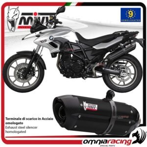 Mivv Suono juodo plieno duslintuvas (homologuotas) – BMW F 700 GS 2012–2017
