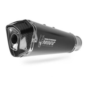Mivv Delta juodo plieno duslintuvas (homologuotas) – Ducati Monster 1200 / 1200 S 2014–2016