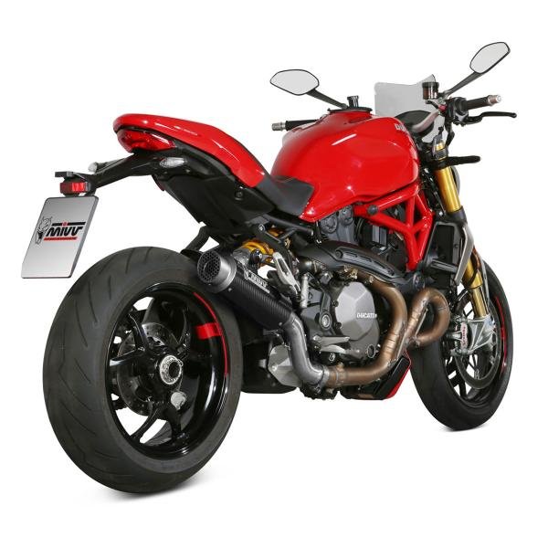 Mivv GPpro duslintuvas (homologuotas) – Ducati Monster 821 2018–2020 / Monster 1200 2017–2019 – nuotrauka 2