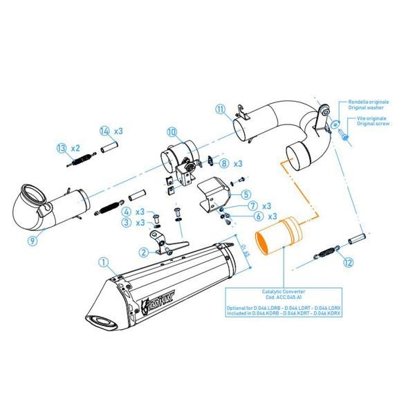 Mivv Delta plieno duslintuvas (homologuotas) – Ducati Panigale V2 2020–2024 – nuotrauka 4