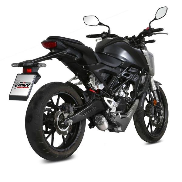 Mivv MK3 plieno pilna išmetimo sistema (lenktyninė) – Honda CB 125 R 2018–2020 – nuotrauka 2