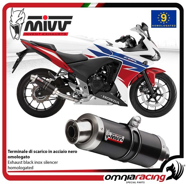 Mivv GP duslintuvas (homologuotas) – Honda CB 500 X 2013–2015 – nuotrauka 2