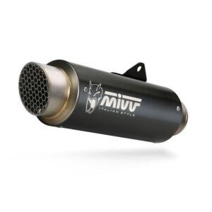 Mivv GPpro juodo plieno duslintuvas (homologuotas) – Kawasaki Ninja 125 2019–2024
