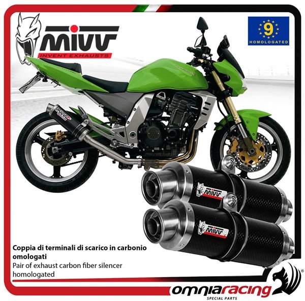 Mivv GP duslintuvas (homologuotas) – Kawasaki Z1000 2003–2006